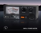 Update Swr Power Meter Rs-101 1 8-60mhz 3kw Led Backlight For Hf Shortwave Radio