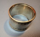 Antique Victorian Gorham Sterling Silver Aesthetic Movement  Napkin Ring 1883