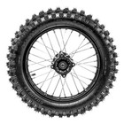 Front 70 100-17 Rear 90 100-14 Dirt Bike Tire And Tube Rim 15mm Bearings