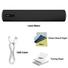 Brand-new Portable Thermal Printer Wireless For Travel 8 5  X 11  Us Letter