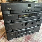 Vintage Rare Sharp Sc 1700-cd  Stereo Cassette System  5 Disc Cd Changer   Read