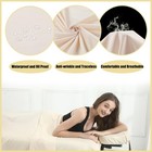 4 Sets Microfiber Massage Table Sheet Sets 3 Pcs Massage Bed Cover Soft Wrink   