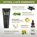 Blackhead Peel Off Face Mask  Shvyog 3-in-1 Blackhead Remover Mask With Brush 