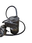 Antique 1922 Justrite No 50 Carbide Mine Lamp Separate Belt Generator Cap Light 