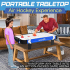 Air Hockey Game Table With 2x Stronger Motor