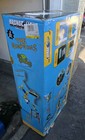  New Arcade1up The Simpsons Arcade Game W riser  Tin Sign   Bar Stool   bad Box    