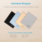 Mcyye 8 Pcs Microfiber Cleaning Cloth For Glasses  6 x7    Premium Eyeglass