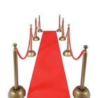 Red Carpet Runner For Party  2 X 15 Ft  Non-woven Polyester Fabric Aisle 