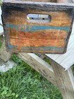 Vintage Wooden Pepsi-cola Crate Bigger Better Nickel Drink Advertising Box-1940