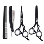Professional Salon Hair Cutting Thinning Scissors Barber Shears Hairdressing Set