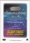 The Women Of Star Trek 50th Anniversary Cristine Rose As Gi ral Tng Autograph Vl