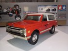 1997 Ertl 1969 K-5 Blazer 1 25 Scale Bank With Removable Top Rubber Tires