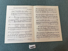 Klaus Voorman Beatles Sheet Music  eleanor Rigby -sonora 4481