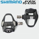 New Shimano Pd-r7000 Carbon Fiber 9 16  Clipless Pedals Spd-sl With Sh11 6  
