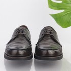 Vtg Usa Freeman Mens Oxfords Size 11 D Brown Leather Apron Gum Sole Dress Shoes