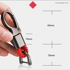Maserati Keychain Dark Brown