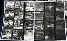  3 Lot Vtg 1960s 1970s 2x2 Snapshot Photo Proof Sheets Craft Art Mixed Media