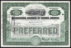 1943 Guatemala   El Salvador  International Railways Of Central America