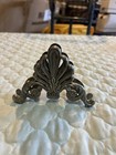 Vintage Silver-plated Small Napkin Holders  Ornate Victorian Style