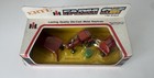 Ertl Farm Set Ih Tractor  Round Baler  W  Bale Of Hay  And Wagon  1860 Metal     