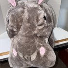 Melissa   Doug Giant Hippopotamus Lifelike Stuffed Animal Plush Clean Large