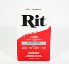 2 Rit Dye Powder All Purpose Concentrated Fabric Color 1 1 8 Oz Scarlet