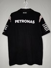 Hugo Boss Mercedes Amg Petronas Polo Shirt F1 Racing Team Men Size L Black