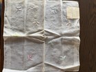 New With Tags Affixed- Vintage Madeira Hand Embroidered Handkerchief