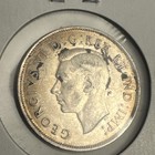 1941 Canada 50 Cents George Vi Silver Half Dollar - Nice Toning