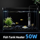 50w Aquarium Heater Small Submersible Fish Tank Heater For 5-10 Gallon Tank