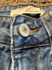 Kancan Women s Shorts Size 26 W5 Blue Denim Distress Inseam 2  Stretch Flex 