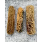 Vintage Celluloid   Bakelite Hair Clothes Brushes Lot Of 3 Art Deco Vanity