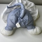 Fisher Price Puffalump Blue  Mouse Plush Stuff Animal Toy 16in Vintage