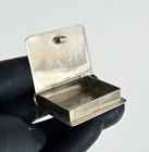 Vintage Taxco Mexico 925 Sterling Silver Book Pill Box