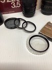 Vintage Lot Of 35mm Assorted Camera Lens filters flash untested As-is For Parts