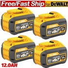 1 4pack 12ah For Dewalt Dcb609 Dcb612 20v 60v Max Flexvolt Lithium Battery 9ah