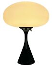 Mid Century Design Table Lamp By Designline In Gloss Black -danish Modern Look