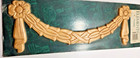 Elements Ornamental Mouldings Wood Appliques Usa New 13801pkwhw Swag Flowers