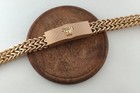 Luxury Versace Men s Rose Gold Steel Bracelet With Box - Free Shipping