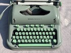 1963 Hermes 3000 Manual Typewriter Made In Switzerland Hard Case Works