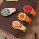 Leather Magnetic Bookmarks By - 4pcs Retro Style For Readers students