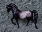 Rare Retired Breyer Stablemate  495092 Sr G1 Black Appaloosa Morgan Stallion