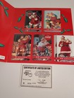 5 Card Coca-cola 1995 Santa Christmas In Folder  5 Card Coke Set Phone Card