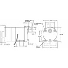 Dayton 1lpl6 Ac Gearmotor  59 In-lb Max  Torque  60 Rpm Nameplate Rpm  115v Ac