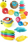11 Pcs Toddler Bath Toys For Kids Ages 1-3 Baby Shower Toys Mold Free Bathtub 
