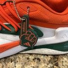 Adidas Miami Hurricanes Alphaboost  Ih6337 V2 Shoes Men Size 9 5 Full Box