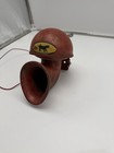 Vintage Jubilee No 90 Bull Horn Car Truck Fog Accessory Red Oem Rat Rod Loud