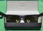 Roka Braker Sharp Black Designer Sunglasses 