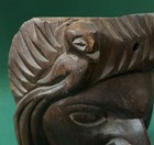 Guatemalan Mayan Face Folks Art Hand Carving Quetzal Birds Wood Guatemala Mask