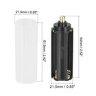 4 Set Aaa Battery 3x1 5v Storage Adapter Case 18650 Battery Holder Converter Uk